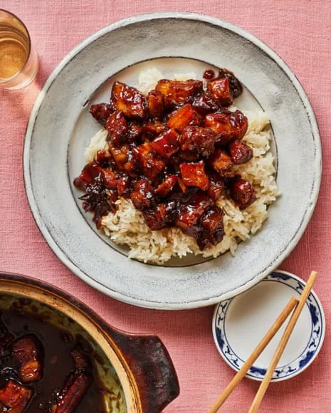 The Chef's Delicious Creations for Taiwanese Braised Pork Belly and Daikon Tots
