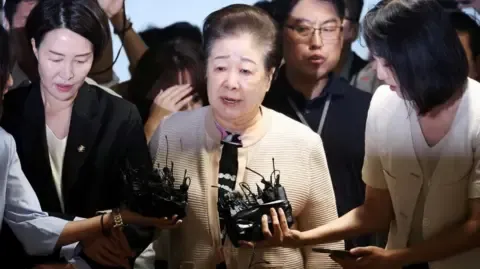Disputed Church Head Dismisses Gift-giving Claims Involving Ex-South Korea President's Wife