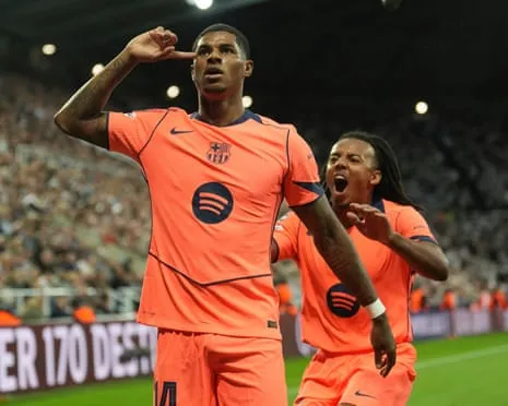 Forward spoils Newcastle's important evening and claims: ‘I’m getting better at the Catalan club’